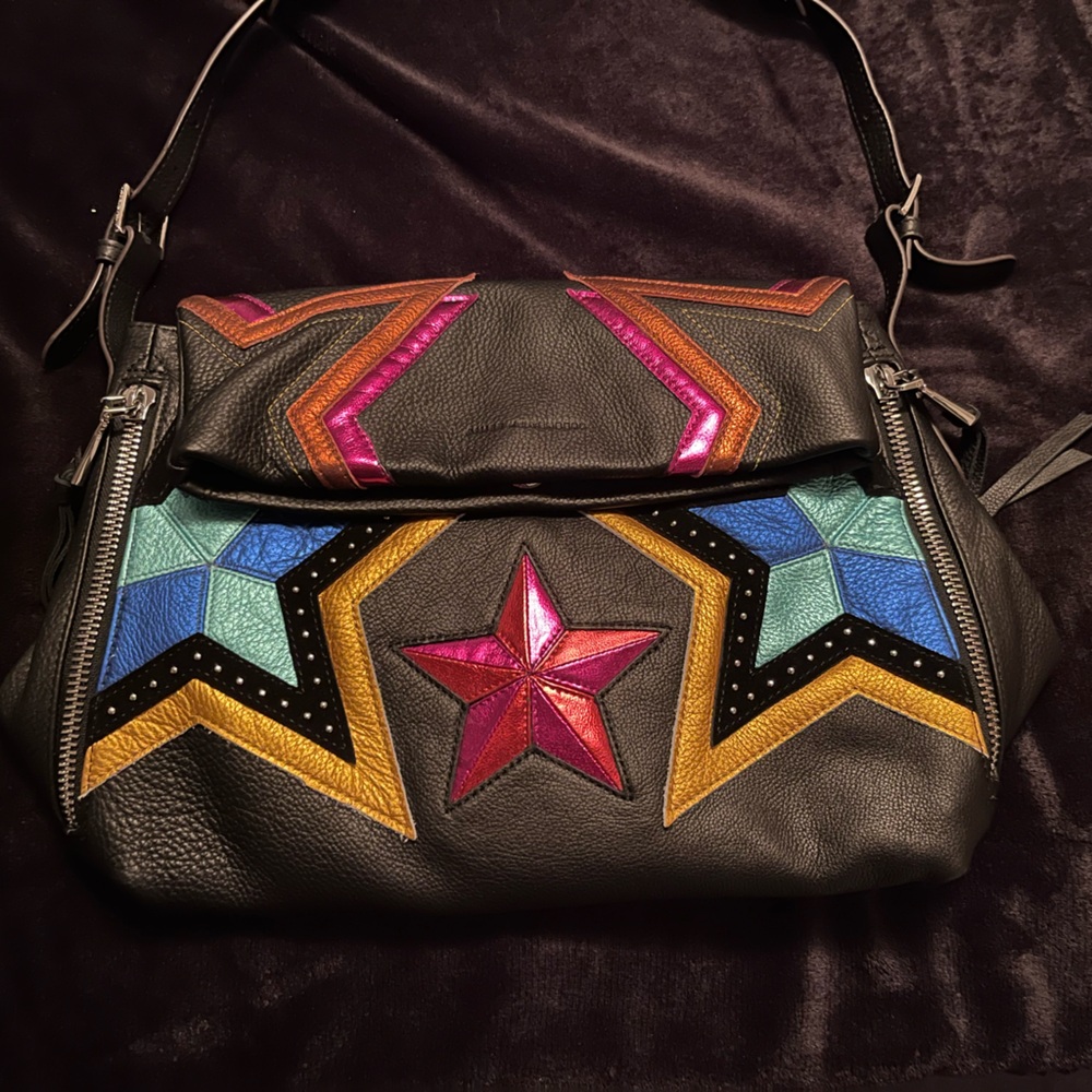 Aimee Kestenberg Bali Novelty Tote Double Entry - Picture 2 of 7